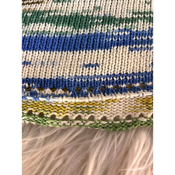 Zara Women's Knit Variegated Striped Long Maxi Dress Multicolor Size Medium‎ - Picture 13 of 14